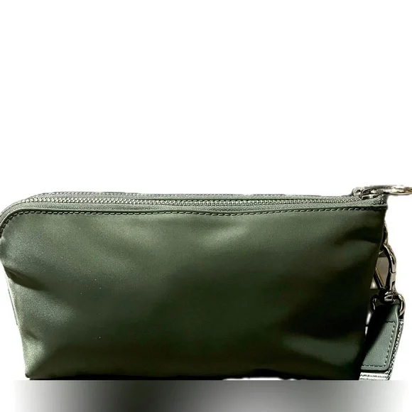 Lululemon Dual Pouch Grey Sage Green Wristlet Bag - Picture 3 of 16